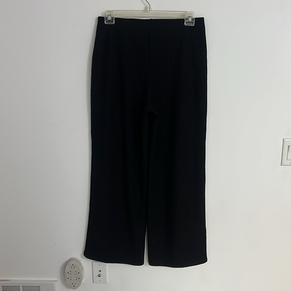 Textured black pants - Picture 4 of 4